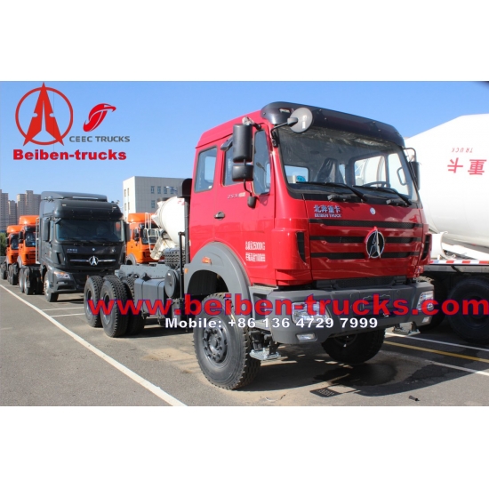 cheapest price for Beiben Tractor Truck 6x4 400hp Military Trucks Sale