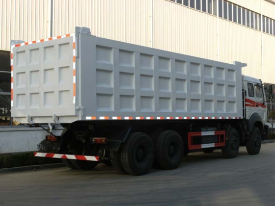 North benz 8*4 drive 12 wheeler dump trucks  manufacturer
