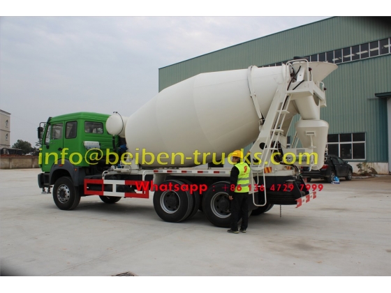 beiben 2528 cement mixer truck manufacturer