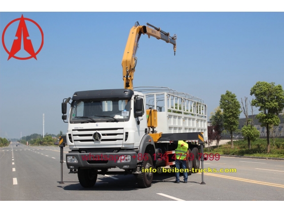 china beiben 5 t crane truck manufacturer