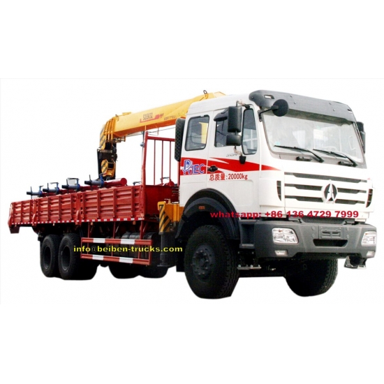 china beiben 5 t crane truck manufacturer