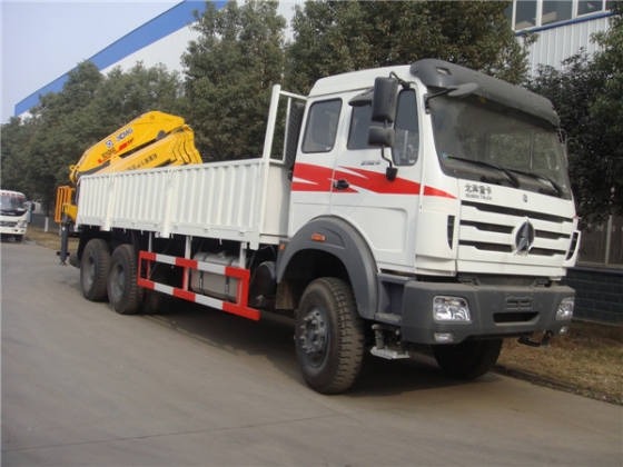 china beiben 8 T haib crane truck