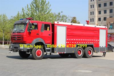 Beiben 6×4 RHD foam fire engine