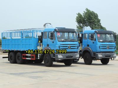 Beiben 2638 truck mounted crane