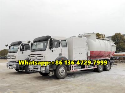 Beiben 6×4 vacuum jetter truck