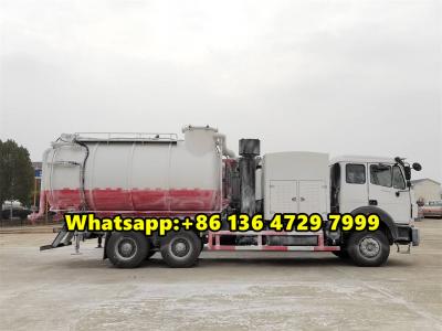 Beiben 6×4 vacuum jetter truck