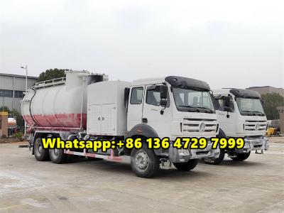 Beiben 6×4 vacuum jetter truck