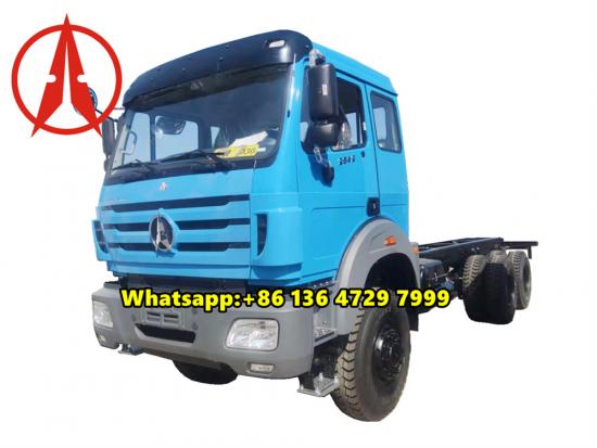 جودة عالية Beiben 6x6 drive truck with 12.00R24 tyre