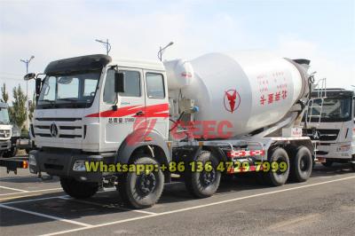 Beiben 8×4 concrete mixer for sale