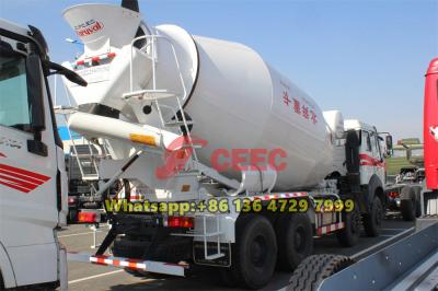 Beiben 8×4 concrete mixer for sale