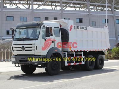Beiben heavy construction dump truck
