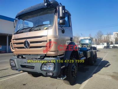 Beiben 6x6 drive dump truck supplier