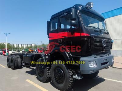 Beiben 8x8 drive cargo truck