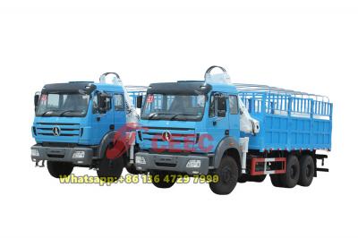 Beiben 2638 truck mounted crane