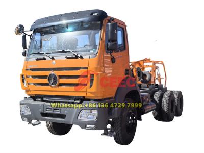 beiben 6x6 drive dump truck
