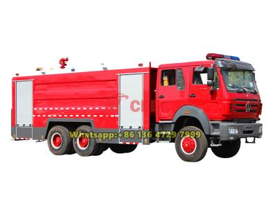 Beiben 6×4 fire tanker truck
