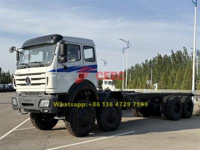 Beiben 8×4 cargo truck chassis
