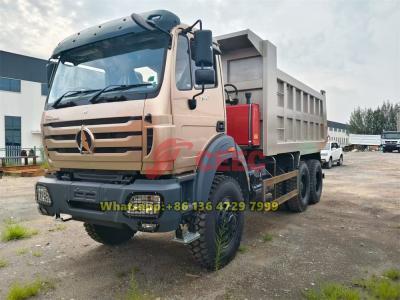 beiben 6x6 off road mining dump truck