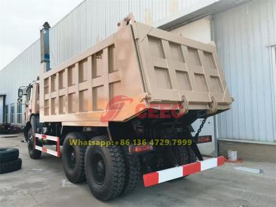 beiben 6x6 off road mining dump truck