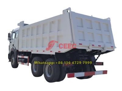 Beiben 6×4 construction tipper truck
