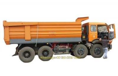 Beiben 8*4 3142 heavy duty dump trucks  manufacturer