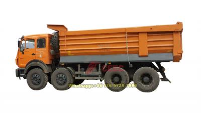 Beiben 8*4 3142 heavy duty dump trucks  manufacturer