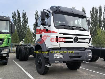 Beiben 6×6 chassis for cargo truck