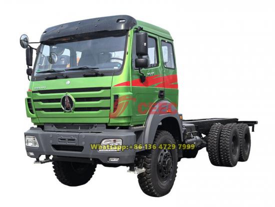 Beiben 6×6 off-road truck chassis