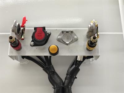 مقطورة صهريج وقود سعة 45000 لتر تابعة لشركة البترول الوطنية النيجيرية