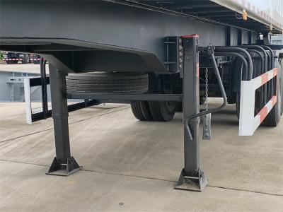 Côte d'Ivoire 3 axle heavy duty tipper trailer