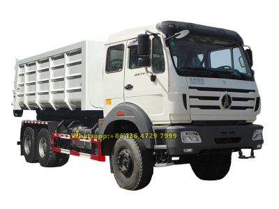 Beiben 6×4 hook loader garbage truck