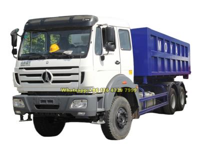 Beiben 10-wheeler hook loader garbage truck