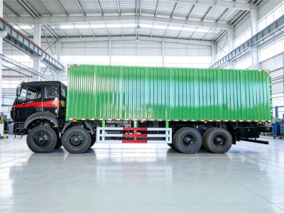 Congo bukavu Beiben 8×8 AWD cargo box truck