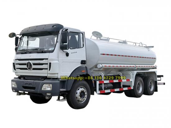 Beiben 6x4 20000 liters water tanker truck