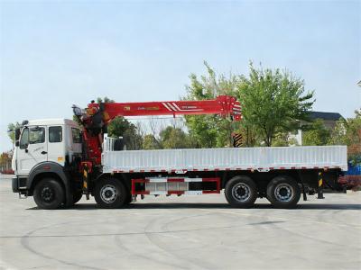Beiben 12-wheeler boom crane truck