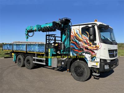 Beiben 6×6 off-road boom crane truck