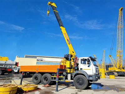 Beiben 6×6 all wheel drive boom crane truck