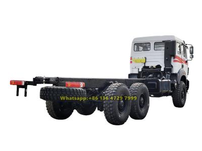 Beiben 6×6 chassis for crane truck