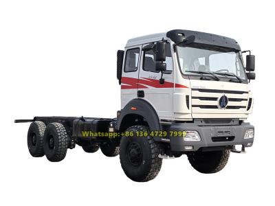 Beiben 6×6 chassis for crane truck