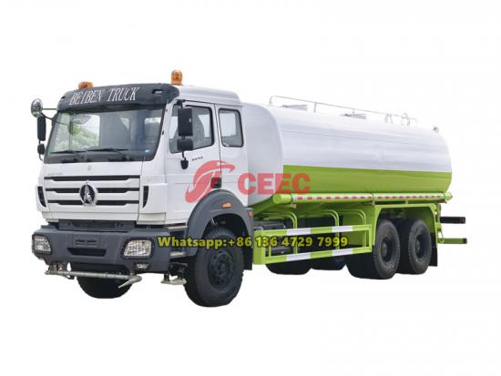 Beiben 10-wheeler 20000 liters water tanker truck