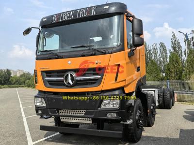 Beiben 8×4 construction tipper truck chassis