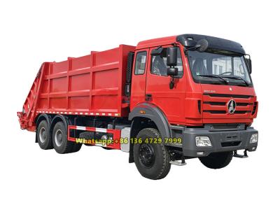 Beiben 6×4 refuse compactor truck
