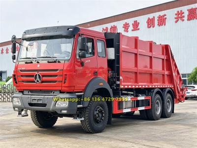 Beiben 6×4 refuse compactor truck
