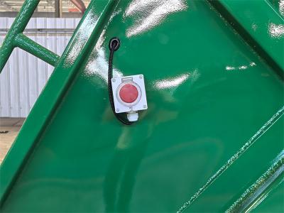 12CBM garbage compactor upper body