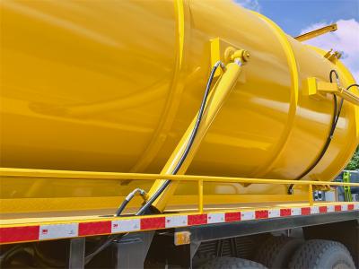 Beiben 6×4 heavy vacuum tank truck