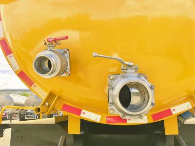 Beiben 6×4 heavy vacuum tank truck