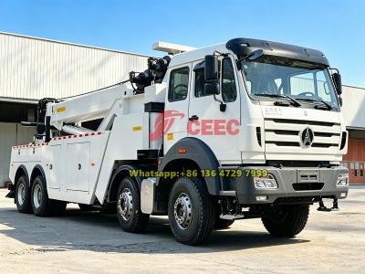 Beiben 8×4 heavy duty rotator tow truck