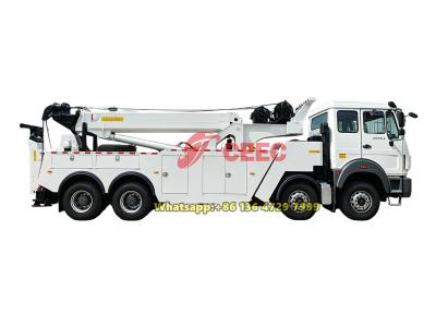 Beiben 8×4 heavy duty rotator tow truck
