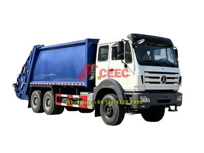 Beiben 6×4 heavy duty rear loader