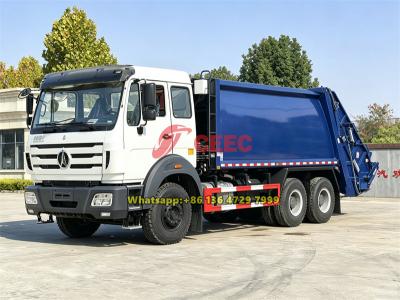Beiben 6×4 heavy duty rear loader